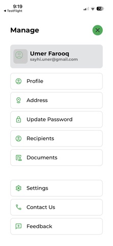 Sunnah Money Transfer screenshot