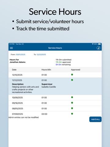 Gradelink Student/Parent App ipad screenshot 3