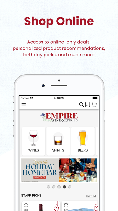 Screenshot #1 pour Empire Wine & Spirits Kingston