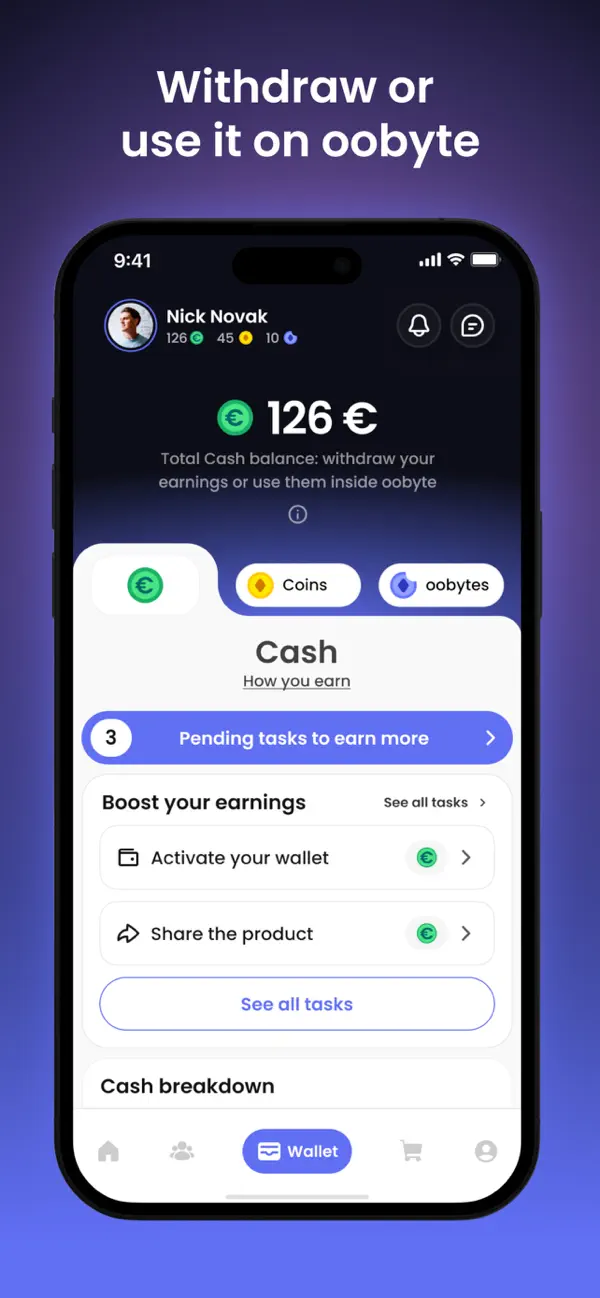 #5. oobyte | Earn on repeat (iOS) By: Ooblee