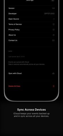 Countdown – D-Day & Widget iPhone screenshot