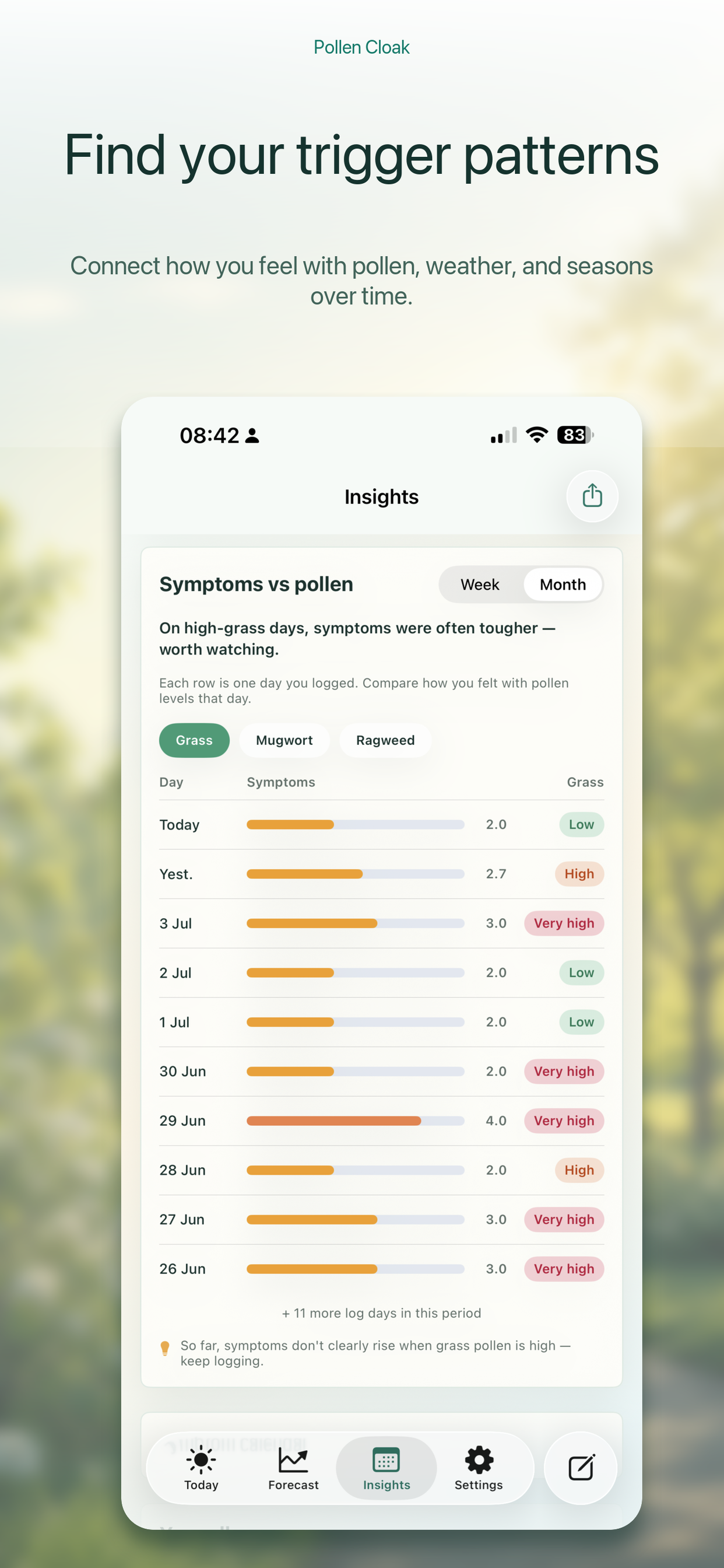 Pollen Cloak screenshot 4