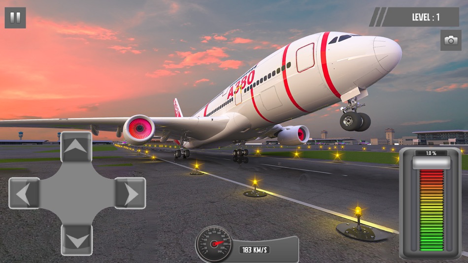 #4. Flight Simulator Game 2025 (iOS) 由: Rashid Nisar