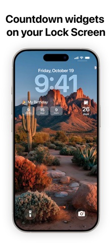 Countdown Widget: Days Until iPhone screenshot 3