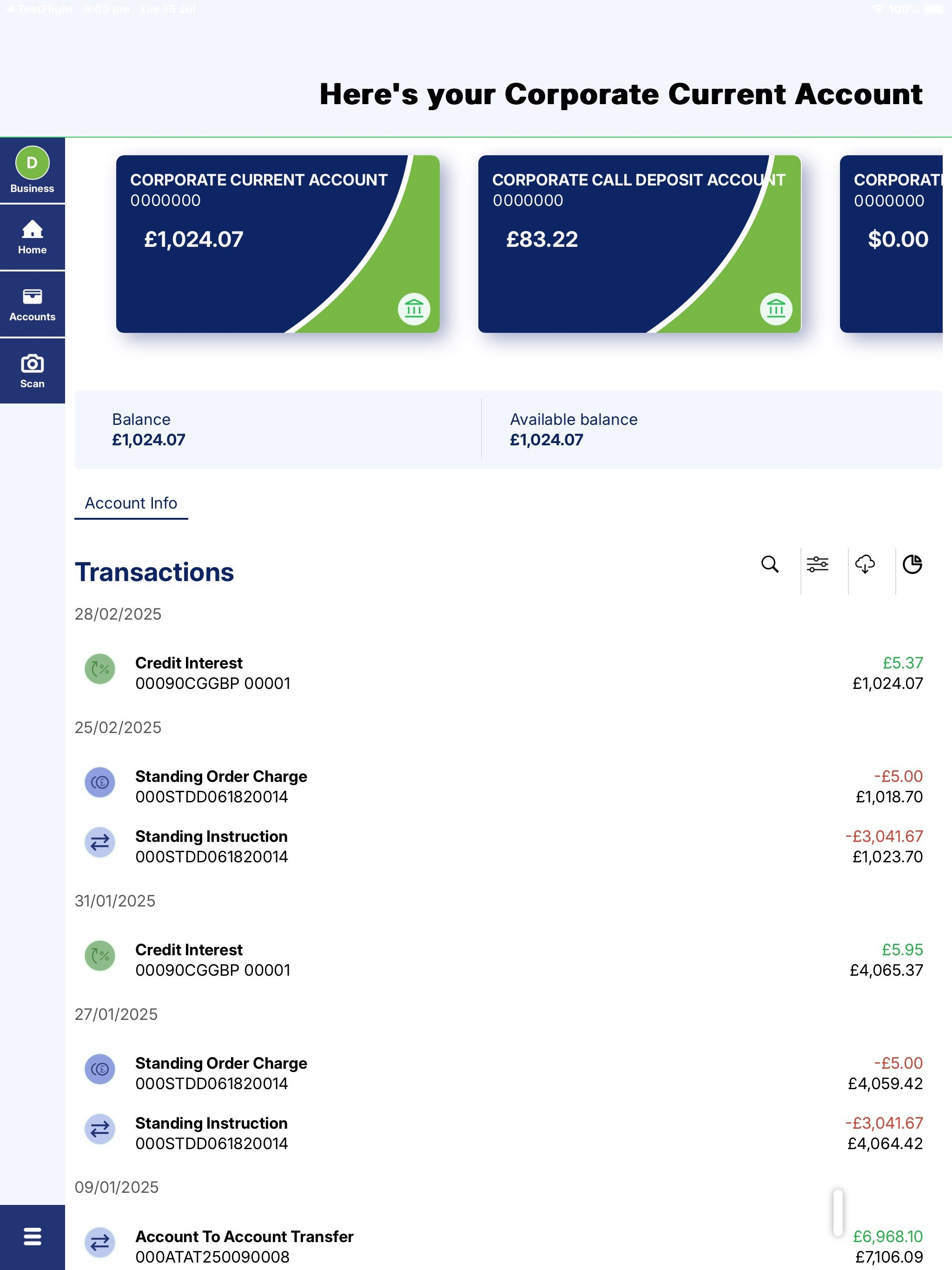 FidBank UK Corporate screenshot 8