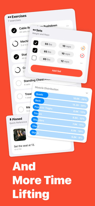 Fitera - Gym Workout Tracker Screenshot 2 of 6
