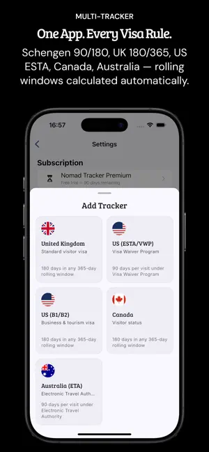 Nomad Tracker screenshot 2