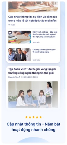 VNPT Elearning Enterprise V2 iPhone screenshot 7