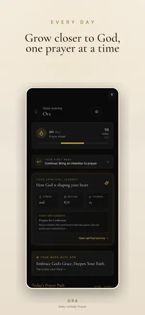 Ora Devotion: Catholic Prayer screenshot 1