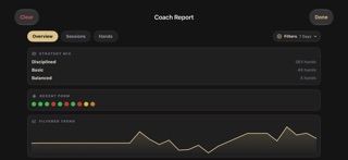 Ultimate Texas Holdem Coach iPhone screenshot