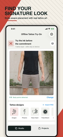 App screenshot