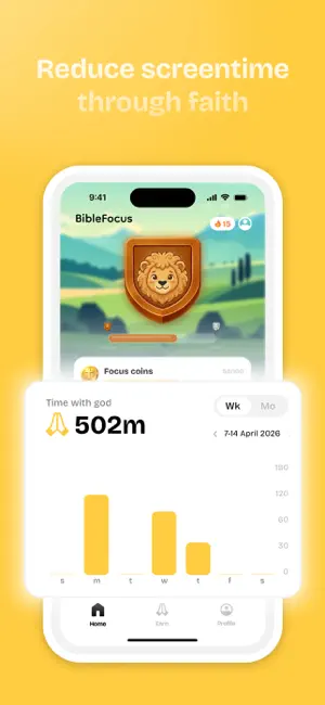 Bible Focus: Earn Screen Time screenshot 1