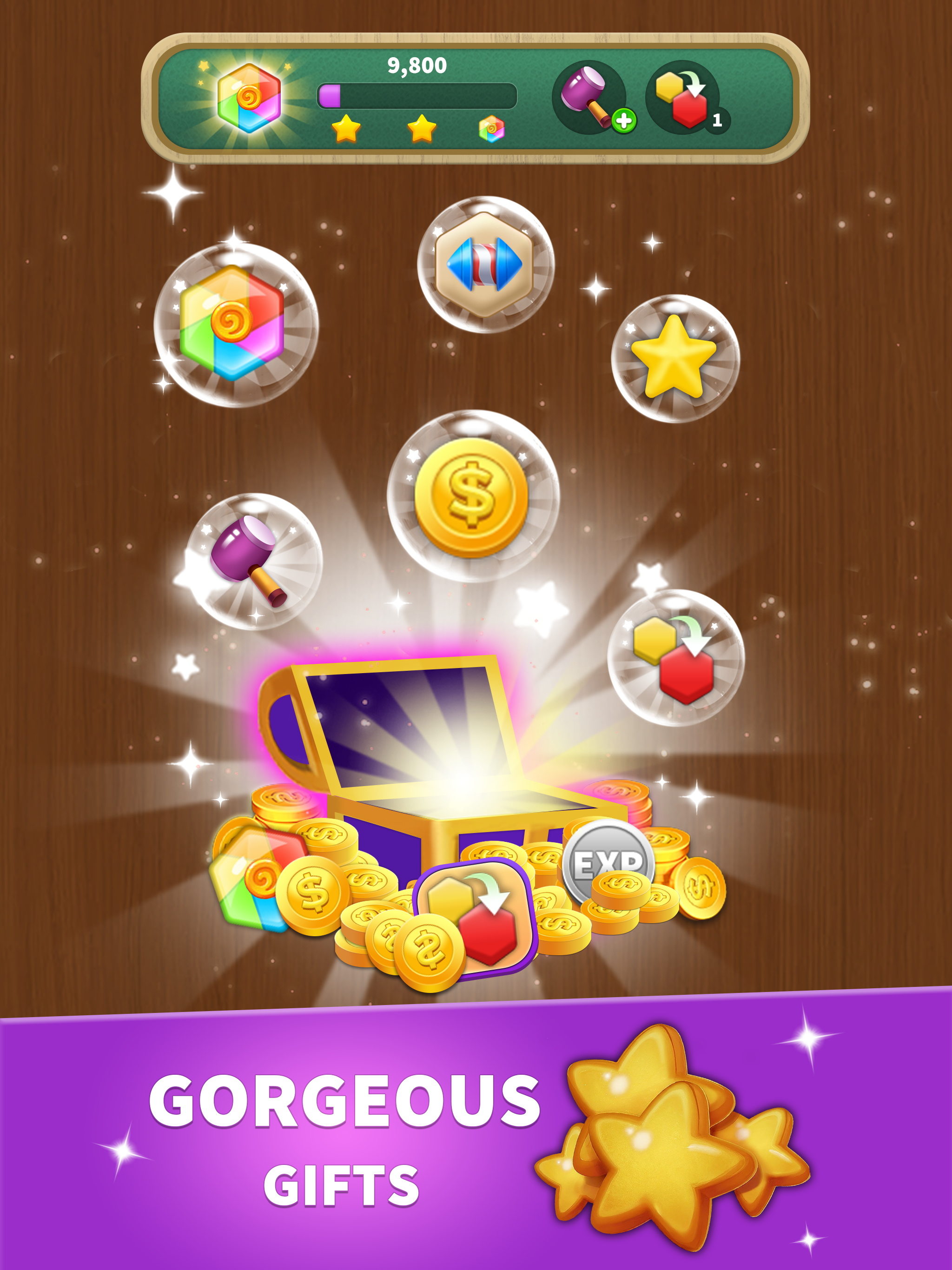 Hexa Connect Puzzle