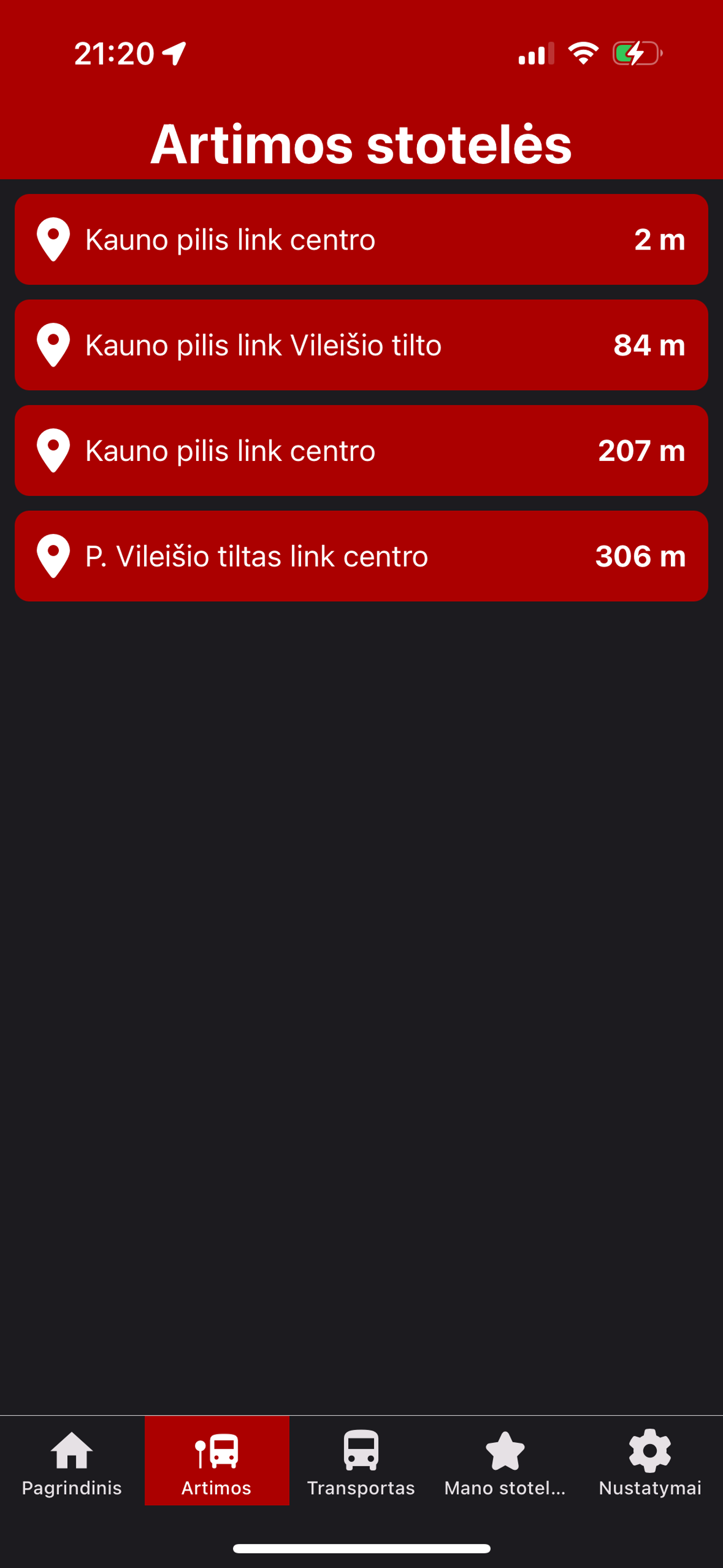 Transporto balsas
