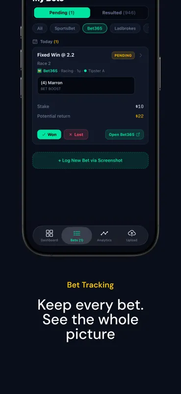 PuntWise: Bet Tracker screenshot 8 of 8