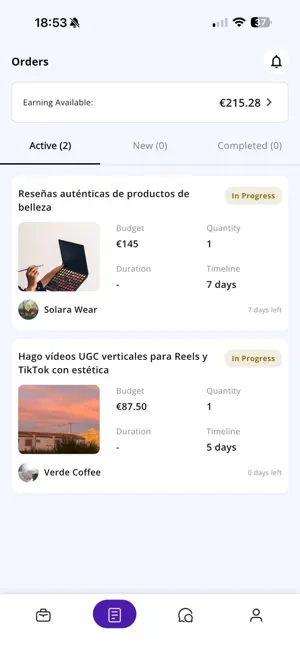 Collaby screenshot 2