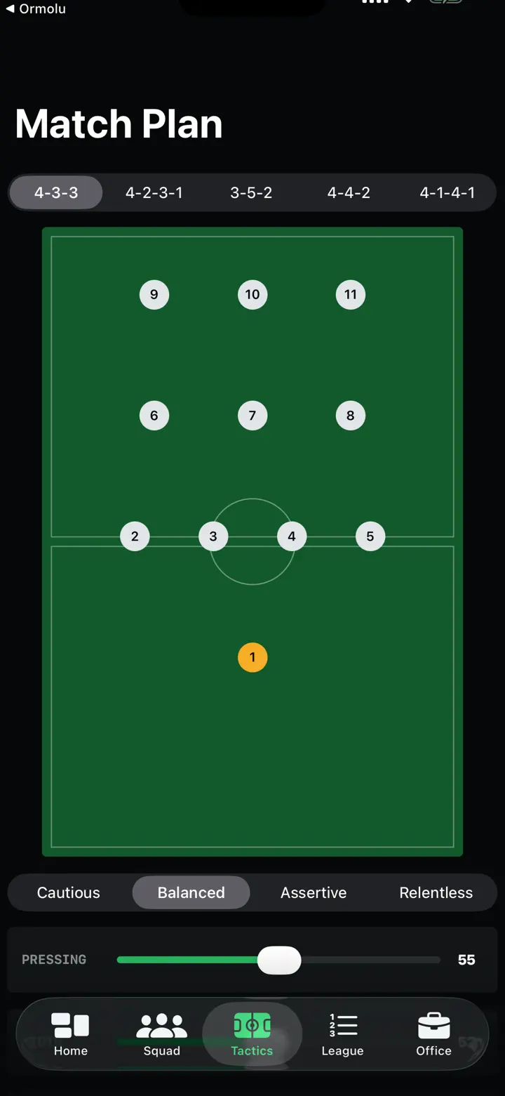 Bootroom: Football Manager iPhone 6.7" screenshot 3: Own the whole football world