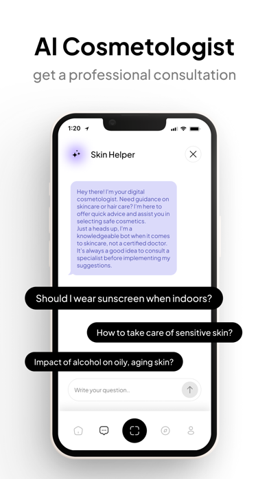 SkinScan - A.I Product Scanner Screenshot