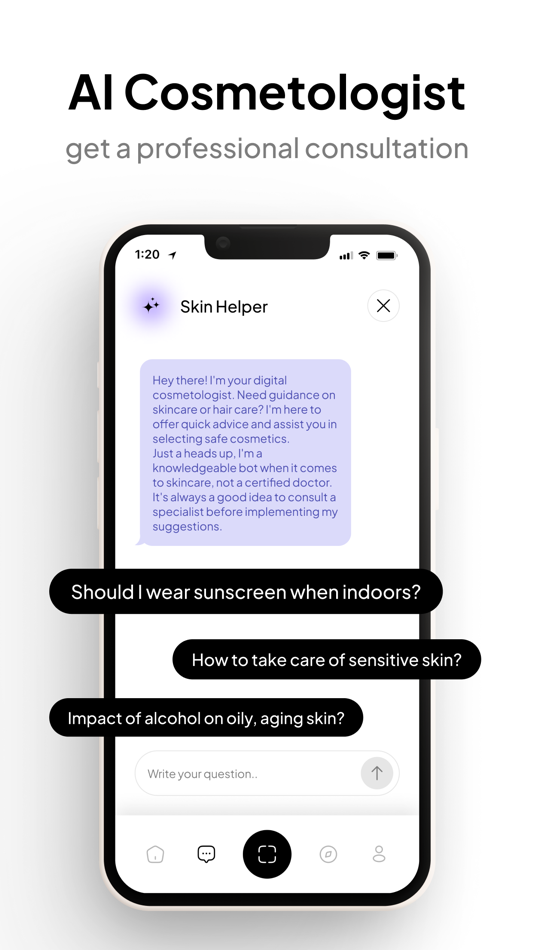 #3. SkinScan - A.I Product Scanner (iOS) 由: 6Hive OU