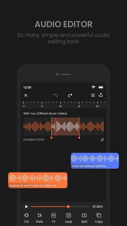 #1. AudioLab Audio Editor Recorder (iOS) 由: Sanjaykumar Khunt
