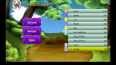 FreeCell 2.0 Screenshot