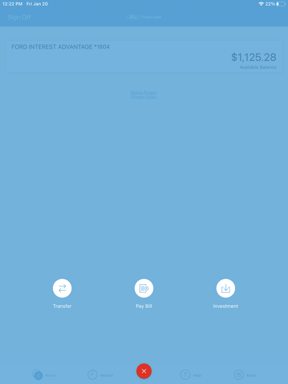 App screenshot