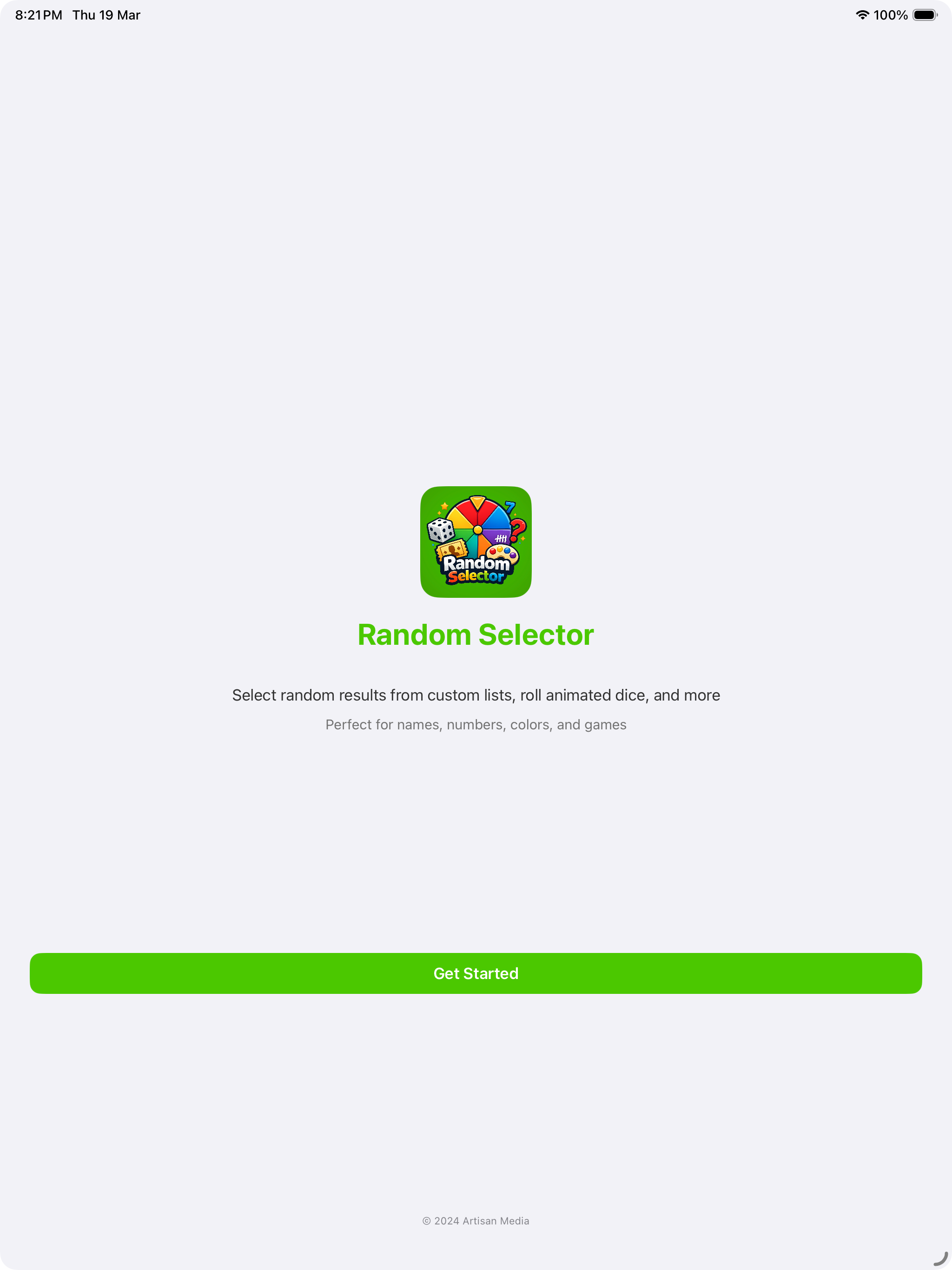 Random Selector