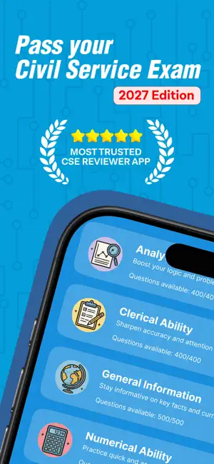 Civil Service Reviewer PH 2027 screenshot 1