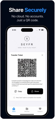 SEYFR – File Transfer screenshot