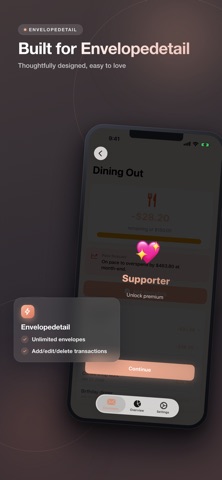 CashEnvelope screenshot
