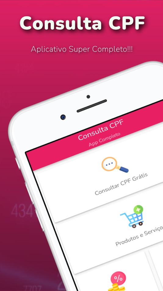 #1. Consulta CPF, Score e Dívidas (iOS) Podle: G PLUS - TECNOLOGIA DA INFORMACAO EIRELI