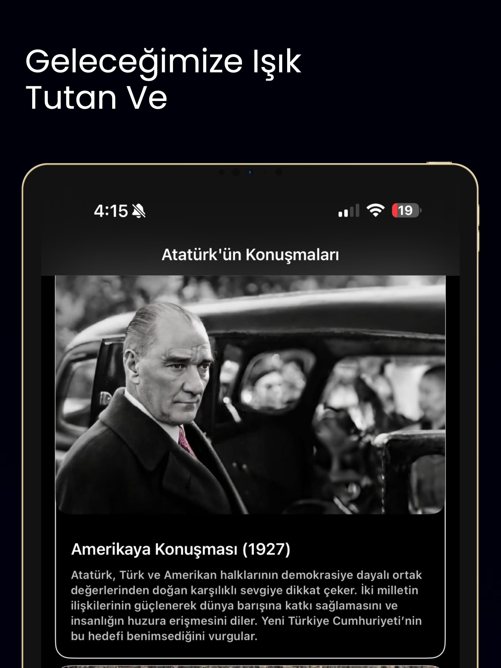 Atatürk’ün İzinde