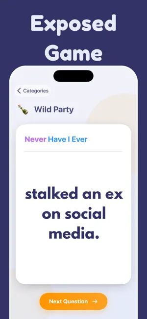 I Have Never - Fun Group Game screenshot 3