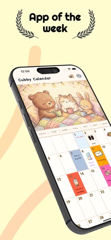 Cubby Calendar iPhone screenshot