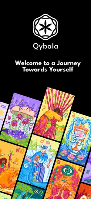 Qybala: Psychological Tarot screenshot 1