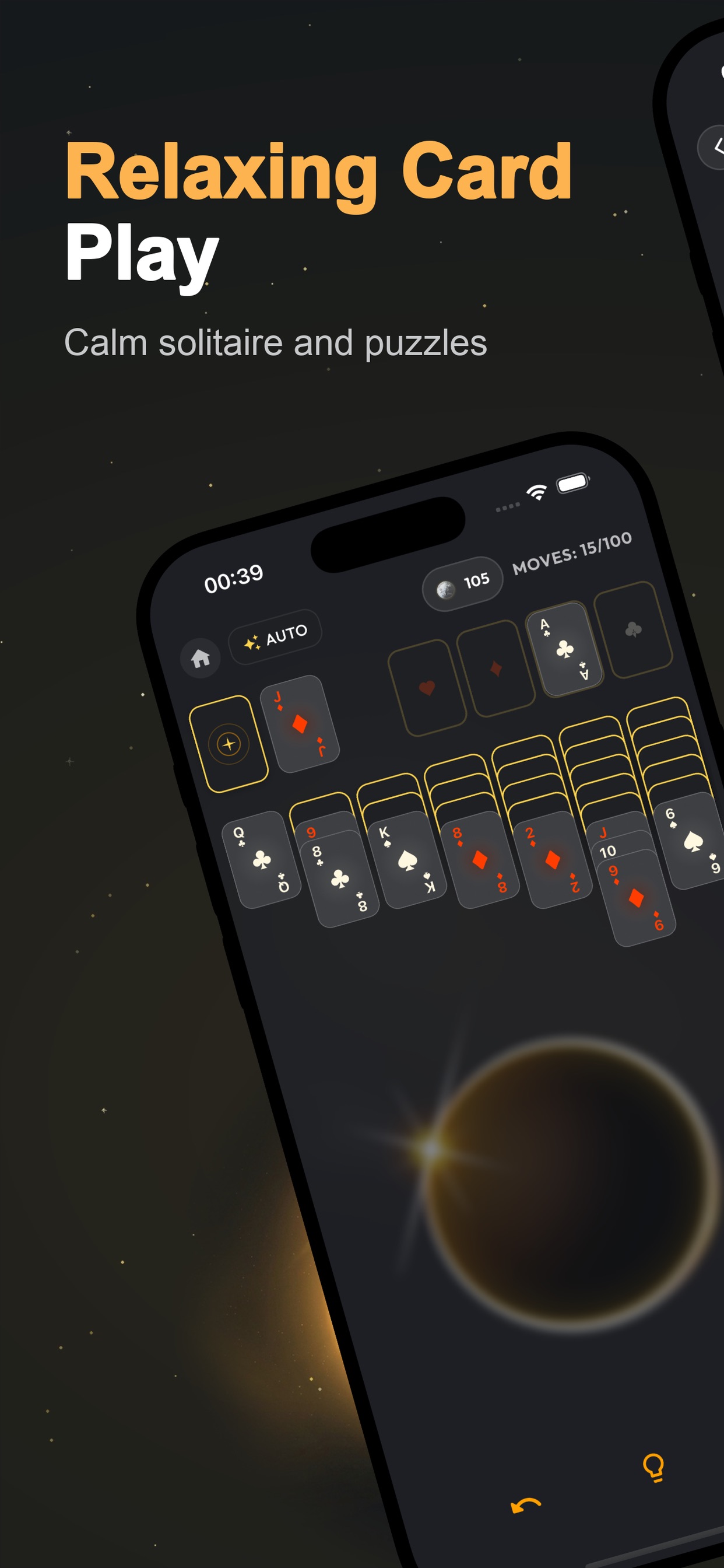 Screenshot 1 of Cosmo Solitaire: Card Game
