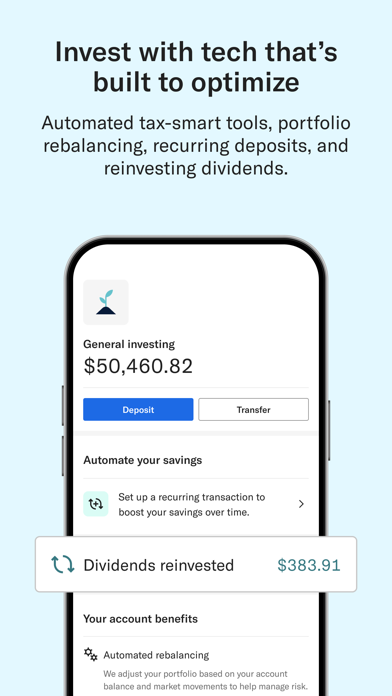 Betterment Invest & Save Money Screenshot 3 - AppWisp.com Betterment Invest & Save Money Screenshot 3 - AppWisp.com