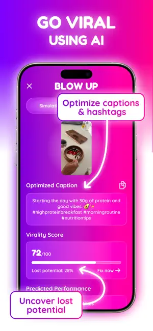 Blow Up - Go Viral Using AI screenshot 1
