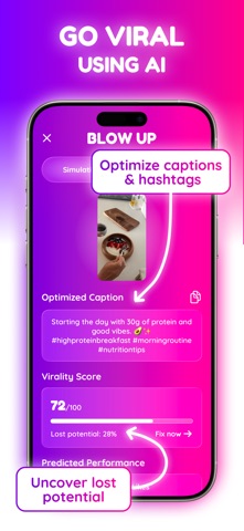 Blow Up - Go Viral Using AI screenshot