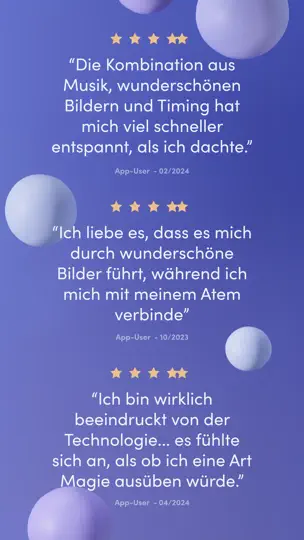 Screenshot von Motionscape Achtsamkeit Spiele auf dem iPhone 6