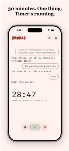 Brukas: Focus Coach Screenshot 1 of 4