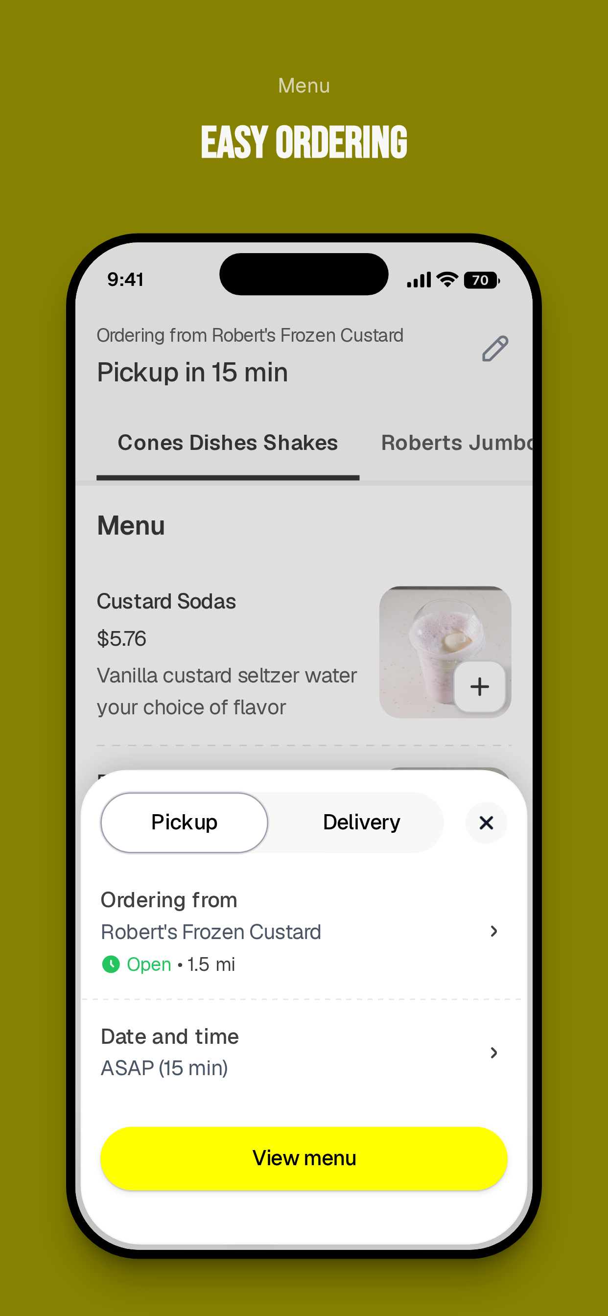Robert's Frozen Custard screenshot 5