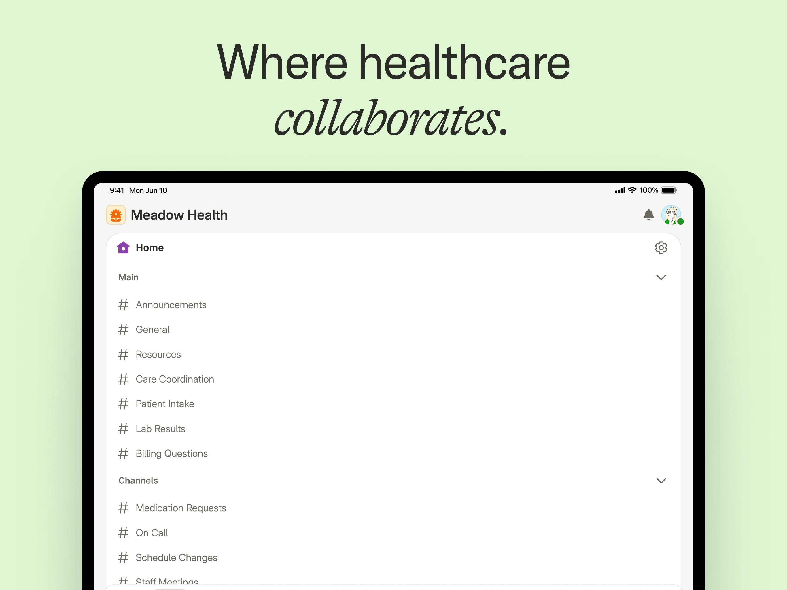 Spaces - Secure Communication