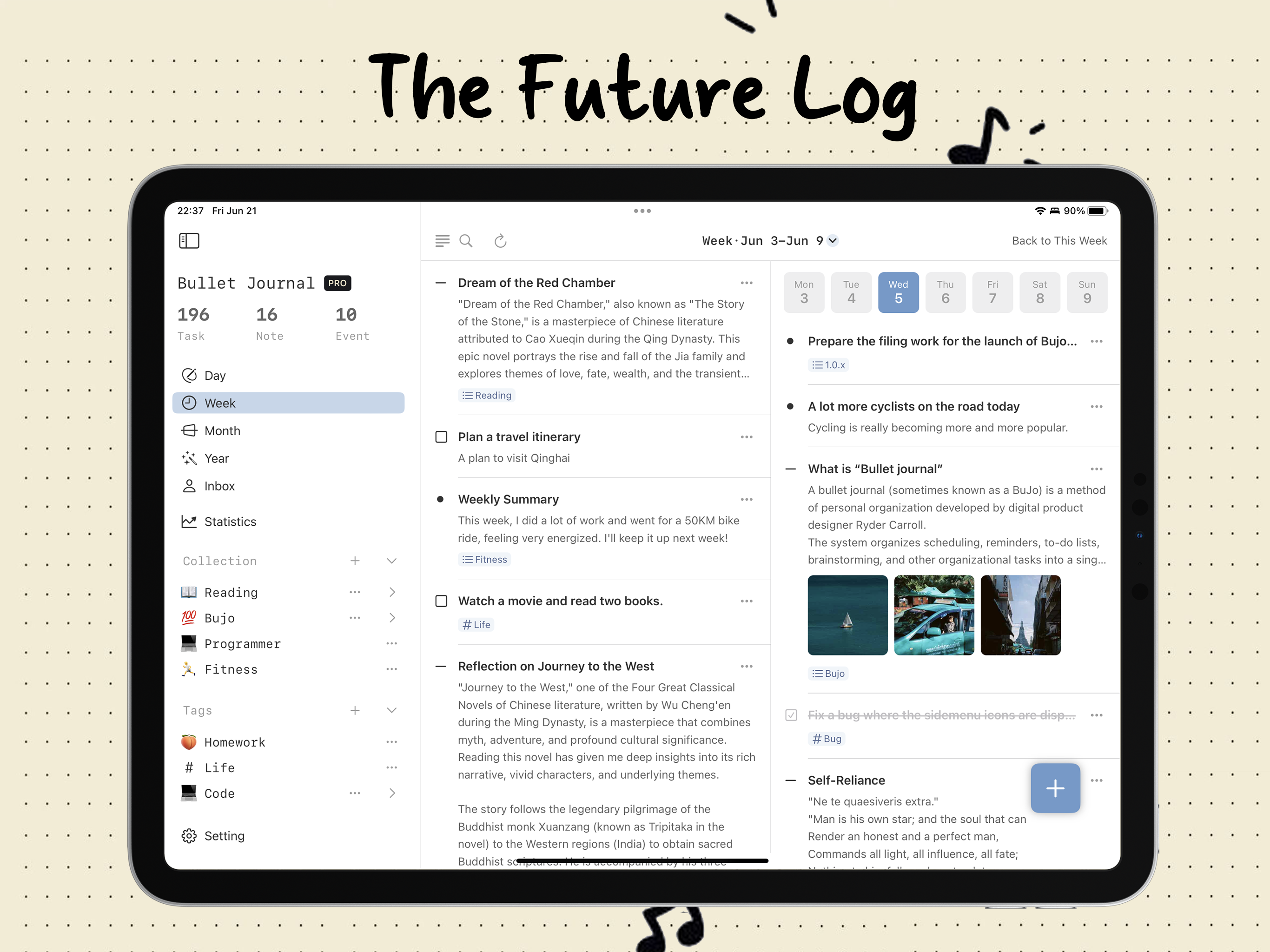 BujoFlow - Bullet Journal