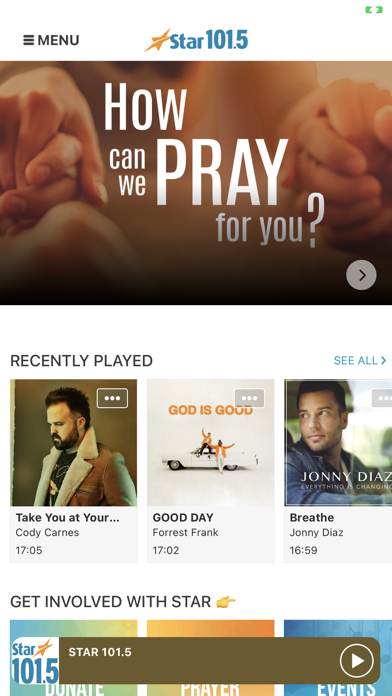 Screenshot 1 of STAR 101.5 FM App