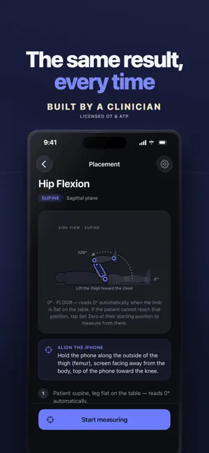 Goniometer: Range of Motion screenshot 2