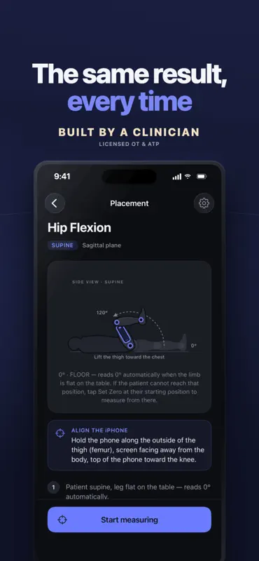Goniometer: Range of Motion screenshot 2 of 10