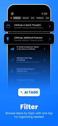 Quick Capture: LifeSnap Notes Screenshot 4 of 7