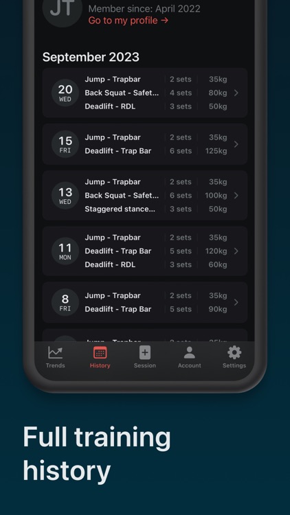 Metric VBT: Workout planner screenshot-6