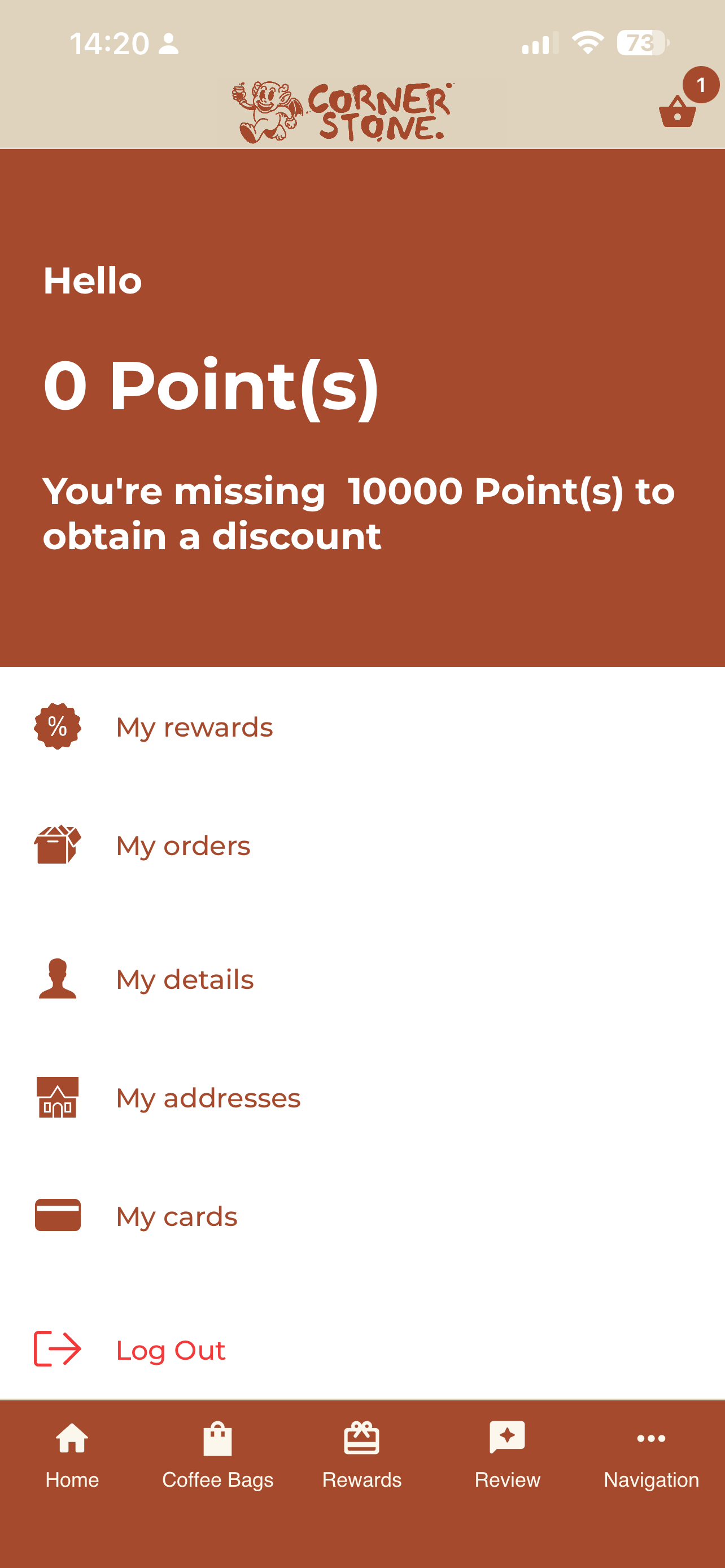 Cornerstone Coffee screenshot 5